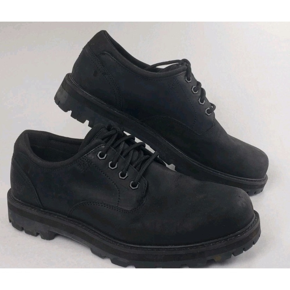 Timberland Britton Road Oxford Shoes Mens 9 Lace Waterproof Black TB0A69T9W02